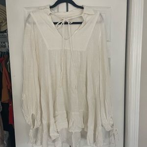 Long shirt dress or beach coverup!